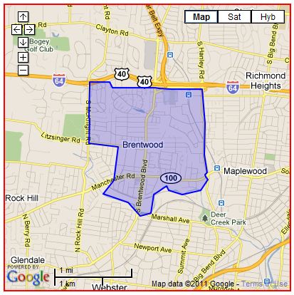 Brentwood Mo School District Map