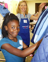 Back to School Store girl 